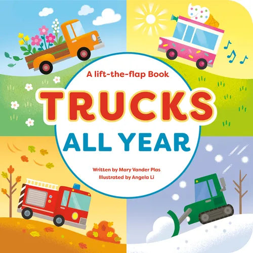 Trucks All Year - Board Book