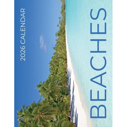 Beaches Calendar 2026 - Paperback