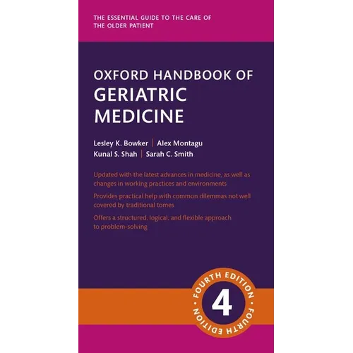 Oxford Handbook of Geriatric Medicine 4e Oxhmed Flexi - Paperback