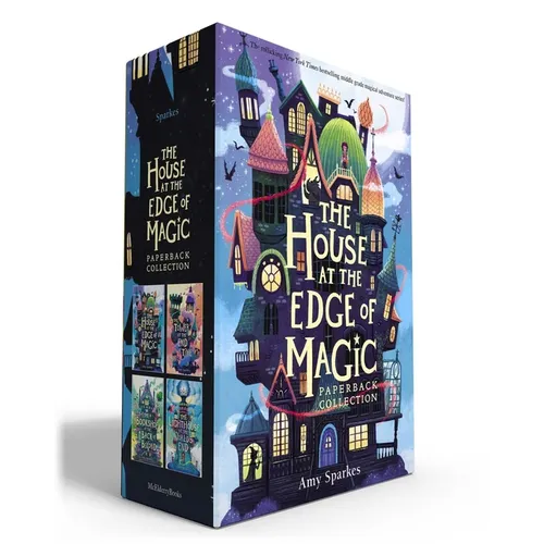 The House at the Edge of Magic Paperback Collection (Boxed Set): The House at the Edge of Magic; The Tower at the End of Time; The Bookshop at the Bac - Paperback
