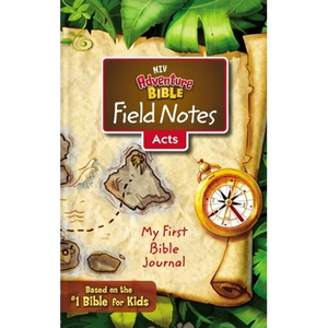 Niv, Adventure Bible Field Notes, Acts, Paperback, Comfort Print: My First Bible Journal - Paperback