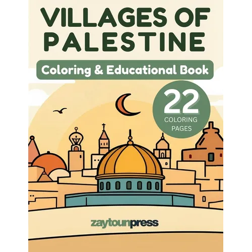 Villages of Palestine - Coloring & Educational Book - Paperback