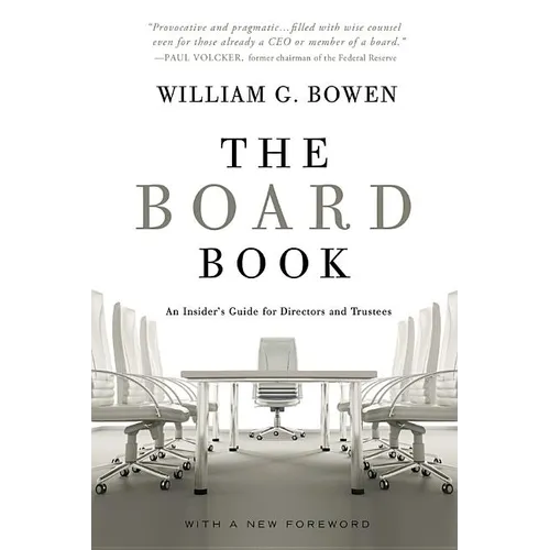 Board Book: An Insider's Guide for Directors and Trustees - Paperback