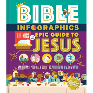 Bible Infographics for Kids Epic Guide to Jesus: Samaritans, Prodigals, Burritos, and How to Walk on Water - Hardcover