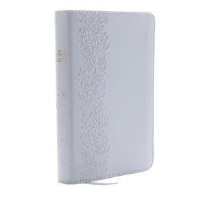 Kjv, Bride's Bible, Leathersoft, White, Red Letter Edition, Comfort Print - Imitation Leather
