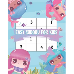 Easy Sudoku For Kids: 100 Easy Sudoku Puzzles From Beginner and solution, Kids Activities Books - Paperback