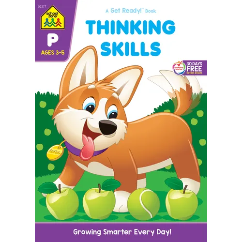 School Zone Thinking Skills Workbook - Paperback