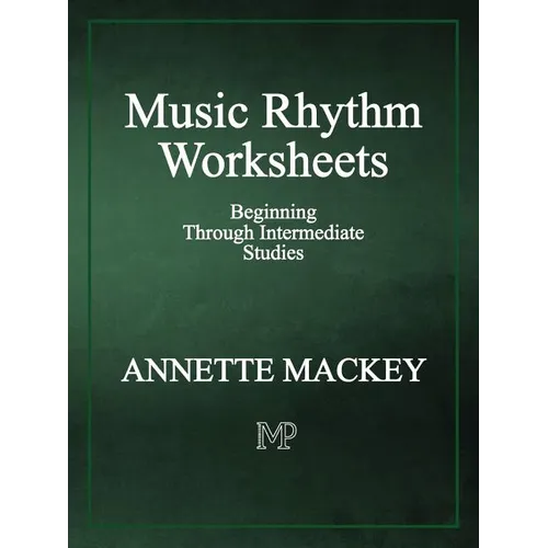 Music Rhythm Worksheets - Paperback