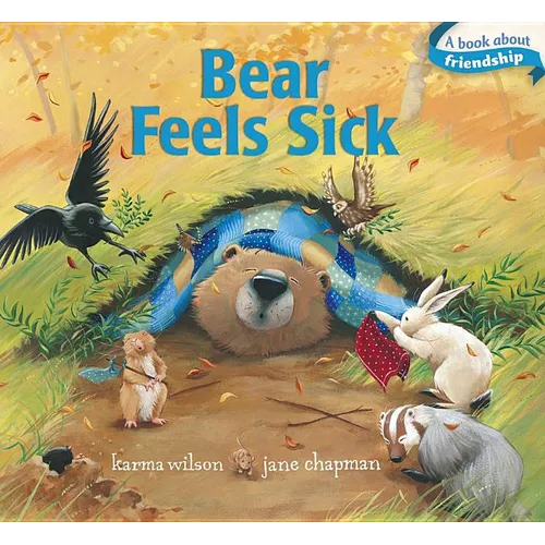 Bear Feels Sick - Board Book