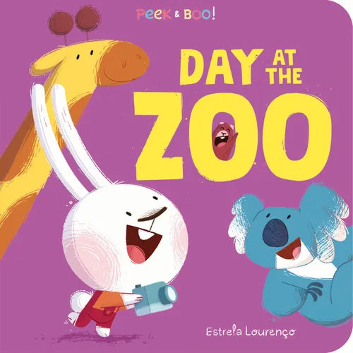 Peek & Boo! Day at the Zoo - Board Book