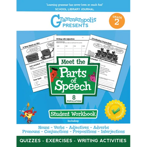 The Parts of Speech Workbook, Grade 2 - Paperback