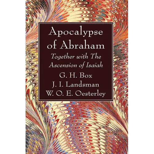 Apocalypse of Abraham - Hardcover