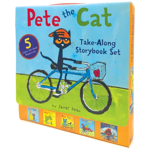 Pete the Cat Take-Along Storybook Set: A Box of 5 Books - Boxed Set