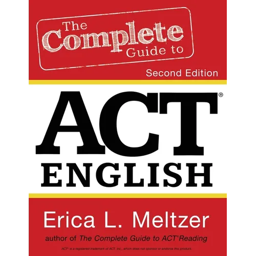 The Complete Guide to ACT English, 2nd Edition - Paperback