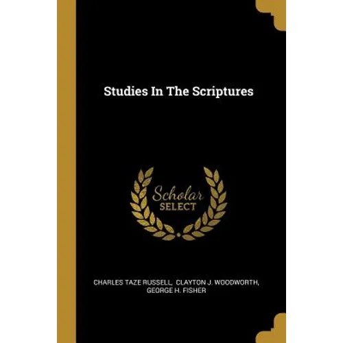 Studies In The Scriptures - Paperback