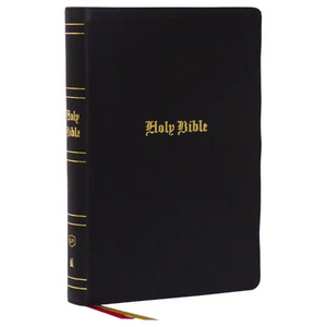 KJV Holy Bible: Super Giant Print with 43,000 Cross References, Black Genuine Leather, Red Letter, Comfort Print: King James Version - Leather