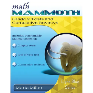 Math Mammoth Grade 2 Tests and Cumulative Reviews - Paperback