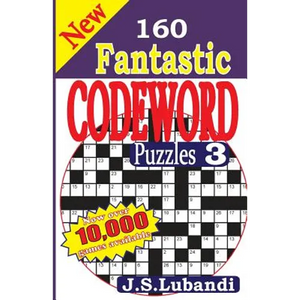 New 160 Fantastic Codeword Puzzles 3 - Paperback