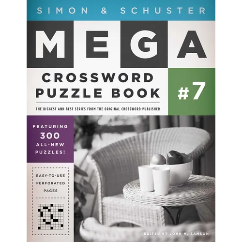 Simon & Schuster Mega Crossword Puzzle Book #7 - Paperback