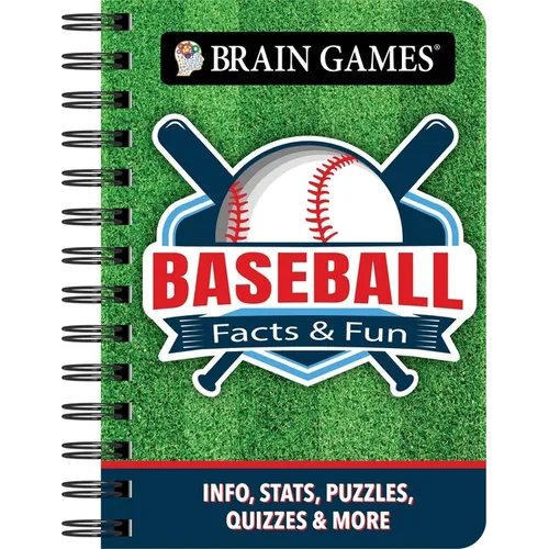 Brain Games - To Go - Facts & Fun: Baseball: Info, Stats, Puzzles, Quizzes & More - Spiral