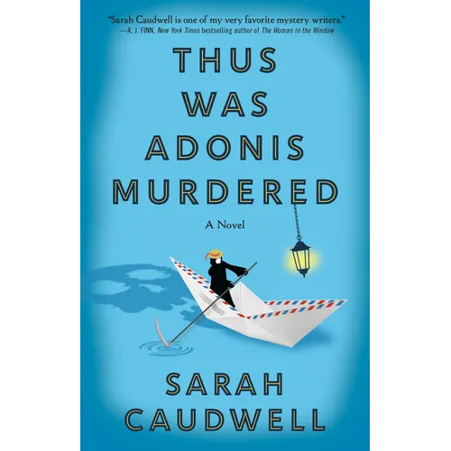 Thus Was Adonis Murdered - Paperback