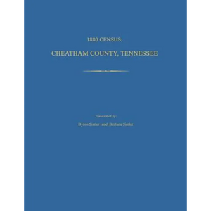 1880 Census, Cheatham County, Tennessee - Paperback