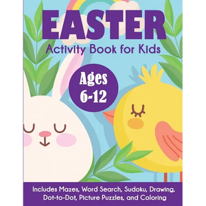 Easter Activity Book for Kids - Paperback