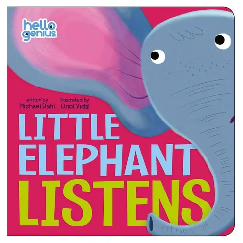 Little Elephant Listens - Board Book