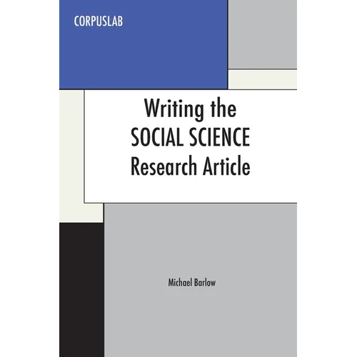 Writing the Social Science Research Article - Paperback