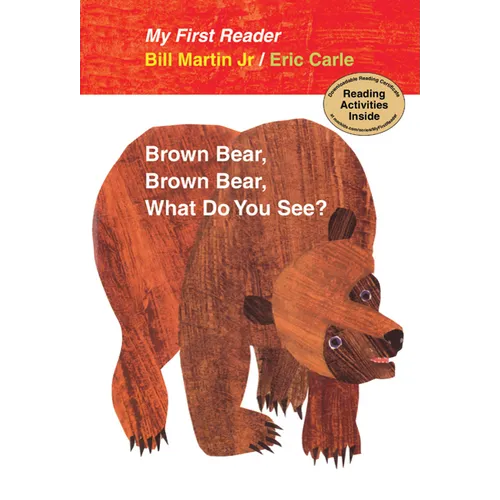 My First Reader Brown Bear, Brown Bear, What Do You See? - Hardcover