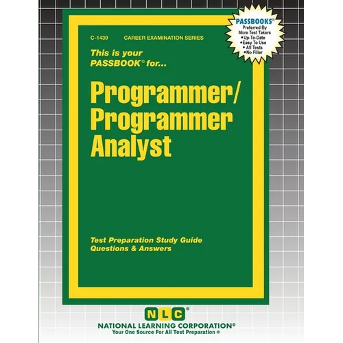 Programmer/Programmer Analyst - Paperback