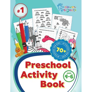 Preschool Activity Book for Kids 4-6 Years Old: Activity Book for Kids - Paperback