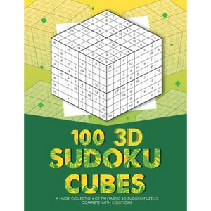 100 3D Sudoku Cubes - Paperback