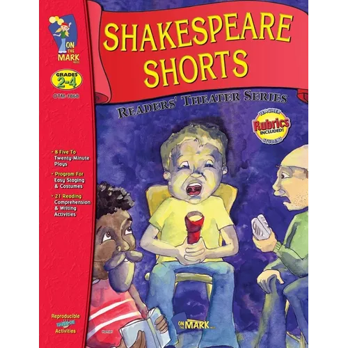 Shakespeare Plays Gr 2-4 Adapted for Readers Theater with Scripts & Activities - Paperback