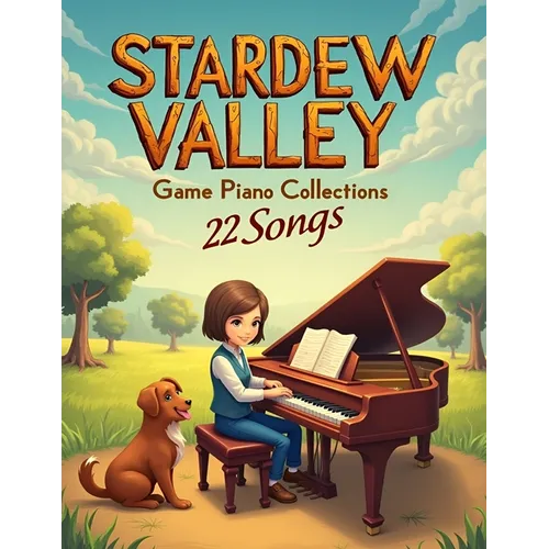 Stardew Valley Game Piano Collections: 22 Songs - Paperback