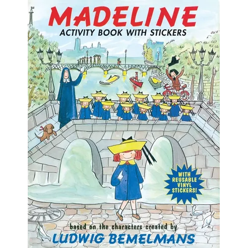 Madeline Activity Book with Stickers - Paperback
