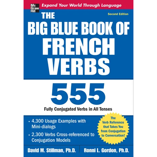 The Big Blue Book of French Verbs, Second Edition - Paperback