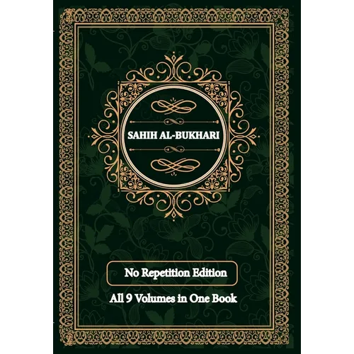 Sahih al-Bukhari: (All Volumes in One Book) English Text Only - Paperback