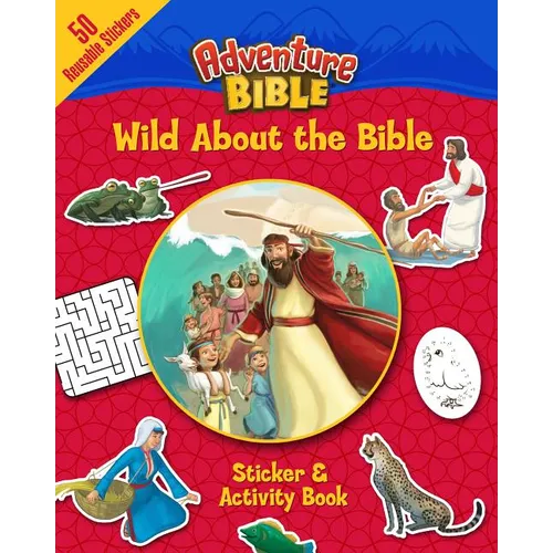 Wild about the Bible Sticker and Activity Book - Paperback
