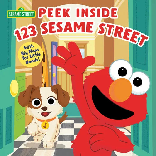 Peek Inside 123 Sesame Street - Board Book