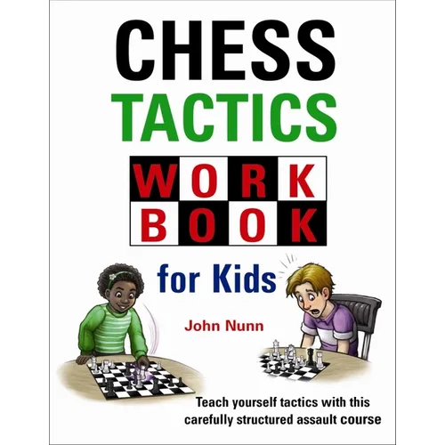 Chess Tactics Workbook for Kids - Hardcover