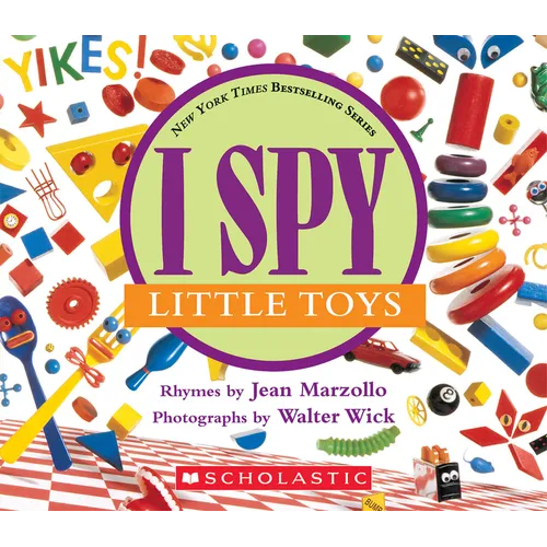 I Spy Little Toys - Board Book