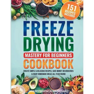 Freeze Drying Mastery For Beginners Cookbook: Create Simple and Delicious Recipes, Save Money on Groceries and Enjoy Homemade Meals All Year Round: Cr - Paperback