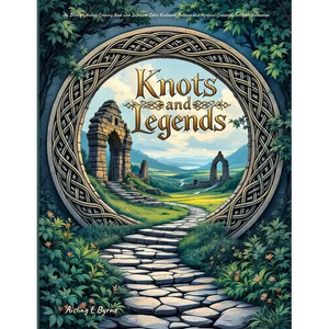 Knots and Legends Irish Mythology Coloring Book: Intricate Celtic Knotwork, Folklore and Mythical Creatures for Adult Relaxation - Paperback