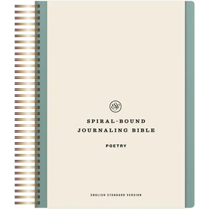 ESV Spiral-Bound Journaling Bible, Poetry (Hardcover) - Hardcover