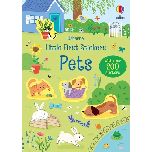 Little First Stickers Pets - Paperback