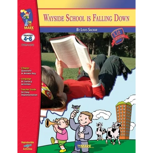 Wayside School is Falling Down, by Louis Sachar Novel Study Grades 4-6 - Paperback