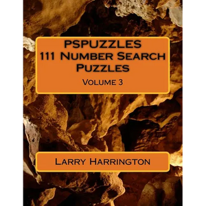 PSPUZZLES 111 Number Search Puzzles Volume 3 - Paperback