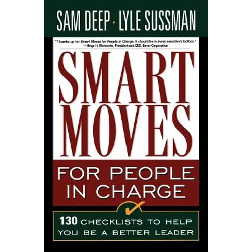 Smart Moves for People in Charge - Paperback