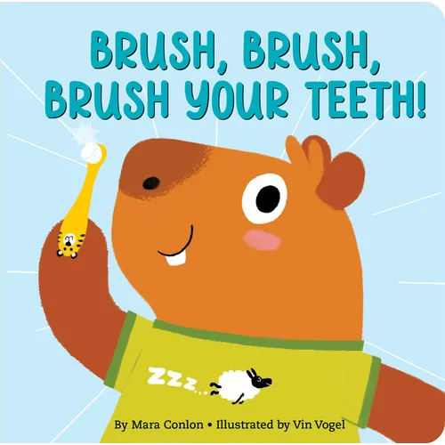 Brush, Brush, Brush Your Teeth Board Book - Board Book